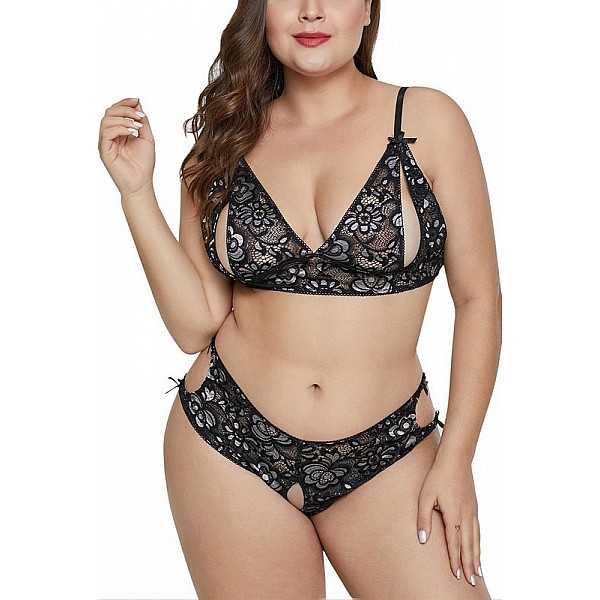 Dámske plus size spodné prádlo - set