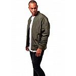 Zelená pánska oversize bomber bunda TB1619GR