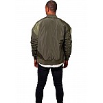 Zelená pánska oversize bomber bunda TB1619GR