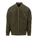 Zelená pánska oversize bomber bunda TB1619GR