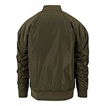 Zelená pánska oversize bomber bunda TB1619GR