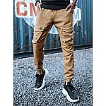 Hnedé moderné pánske joggery VUX3297