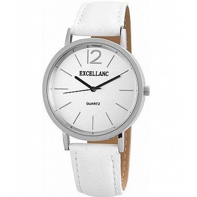 Unisex hodinky Excellanc  biele