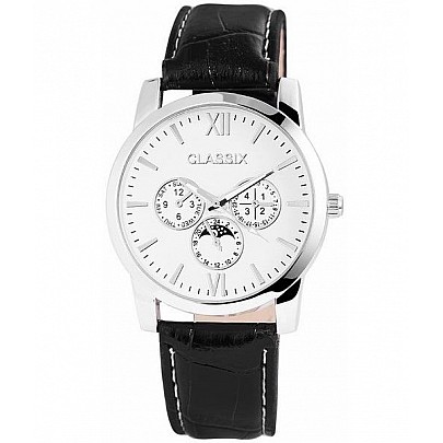 Pekné pánske hodinky Classix čierne