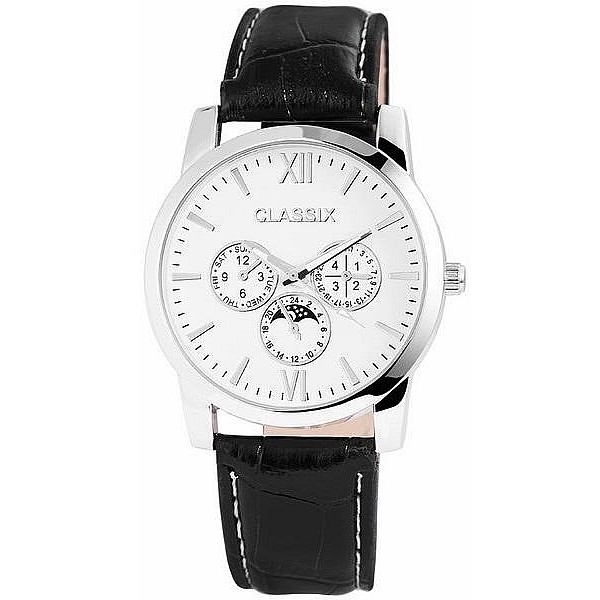 Pekné pánske hodinky Classix čierne