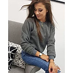Dámska mikina grafitová vby0151 Dámska mikina grafitová vby0151