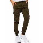 Pánske štýlové zelené joggery vux1827 Pánske štýlové zelené joggery vux1827