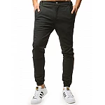 Moderné čierne pánske joggery vux1475 Moderné čierne pánske joggery vux1475
