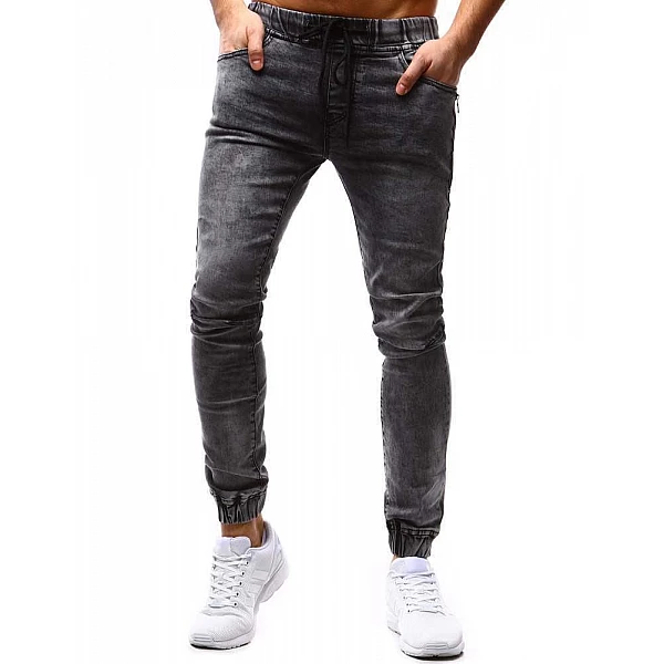 Sivé atraktívne joggery Lorenz vux1182 Sivé atraktívne joggery Lorenz vux1182
