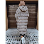 Svetlosivá dámska oversize bunda VTY2467 Svetlosivá dámska oversize bunda VTY2467
