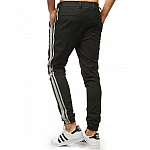 Moderné čierne pánske joggery vux1475 Moderné čierne pánske joggery vux1475