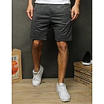 Pánske trendy teplákové kraťasy čiernosivé vsx1196 Pánske trendy teplákové kraťasy čiernosivé vsx1196