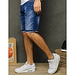 Pánske modré trendové rifľové kraťasy vsx1221 Pánske modré trendové rifľové kraťasy vsx1221