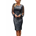 Dámske elegantné čierne šaty MARCELLA Dámske elegantné čierne šaty MARCELLA