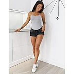 Dámske jednoduché sivé body Dámske jednoduché sivé body