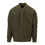 Zelená pánska oversize bomber bunda TB1619GR Zelená pánska oversize bomber bunda TB1619GR