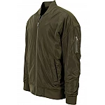 Zelená pánska oversize bomber bunda TB1619GR Zelená pánska oversize bomber bunda TB1619GR