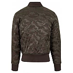 Zelená pánska army bomber bunda TB1621GR Zelená pánska army bomber bunda TB1621GR