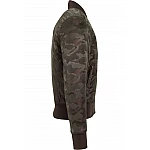 Zelená pánska army bomber bunda TB1621GR Zelená pánska army bomber bunda TB1621GR