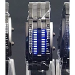 Binárne LED hodinky - Army Black Binárne LED hodinky - Army Black