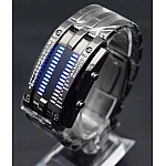 Binárne LED hodinky - Army Black Binárne LED hodinky - Army Black