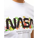 Zaujímave biele pánske tričko NASA VRX4440 Zaujímave biele pánske tričko NASA VRX4440