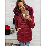 Obojstranná zimná dámska parka bordová vty0309 Obojstranná zimná dámska parka bordová vty0309