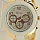 Dámske hodinky Geneva Stripe - Gold White