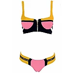 Plavky so zipsom - Pink Plavky so zipsom - Pink