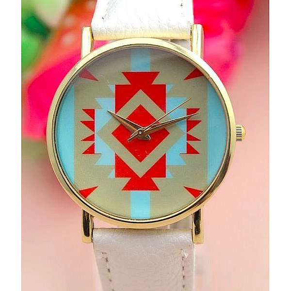 Dámske hodinky AZTEC - biele