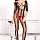 Čierne bodystocking Aleena