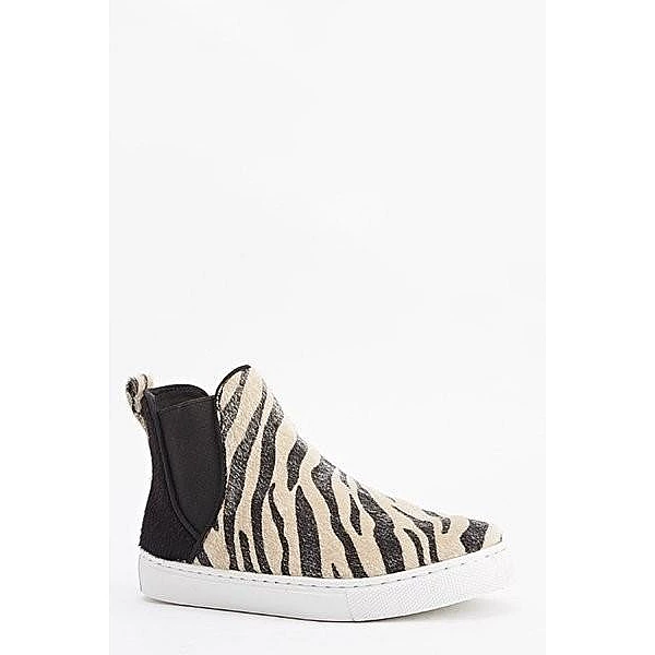 Dámske poltopánky ZEBRA Dámske poltopánky ZEBRA