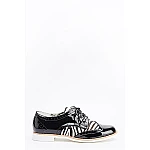Dámske poltopánky Print Zebra - čierne Dámske poltopánky Print Zebra - čierne