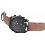 Pánske hodinky QBOS hnedé Basic Black Pánske hodinky QBOS hnedé Basic Black