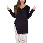 Dámsky sveter Emerie - čierny Dámsky sveter Emerie - čierny