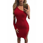 Bodycon šaty Stasia - červené Bodycon šaty Stasia - červené