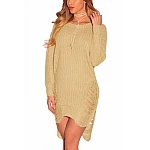 Dámsky sveter Rayna - khaki Dámsky sveter Rayna - khaki
