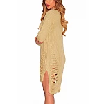Dámsky sveter Rayna - khaki Dámsky sveter Rayna - khaki