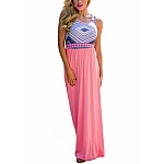 Dlhé dámske šaty Kali - light pink Dlhé dámske šaty Kali - light pink