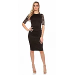 Elegantné čierne dámske šaty Patricia Elegantné čierne dámske šaty Patricia