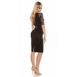Elegantné čierne dámske šaty Patricia Elegantné čierne dámske šaty Patricia