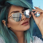 Dámske slnečné okuliare Glam zlatý rám zrkadlové sklá Dámske slnečné okuliare Glam zlatý rám zrkadlové sklá