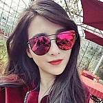 Dámske slnečné okuliare Glam červené Dámske slnečné okuliare Glam červené