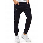 Pánske modré trendy joggery vux1889