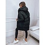 Čierna dámska zimná oversize bunda VTY2481